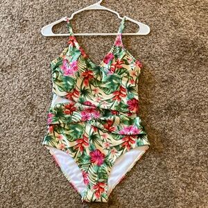 Tropical Floral Women's Swimsuit